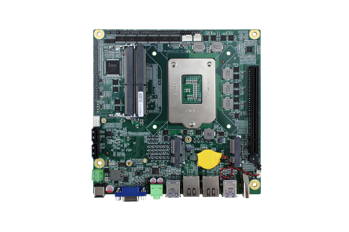 新品发布|基于Intel®H81/H110芯片组、直流供电、带PCIE插槽的MINI-ITX工业主板