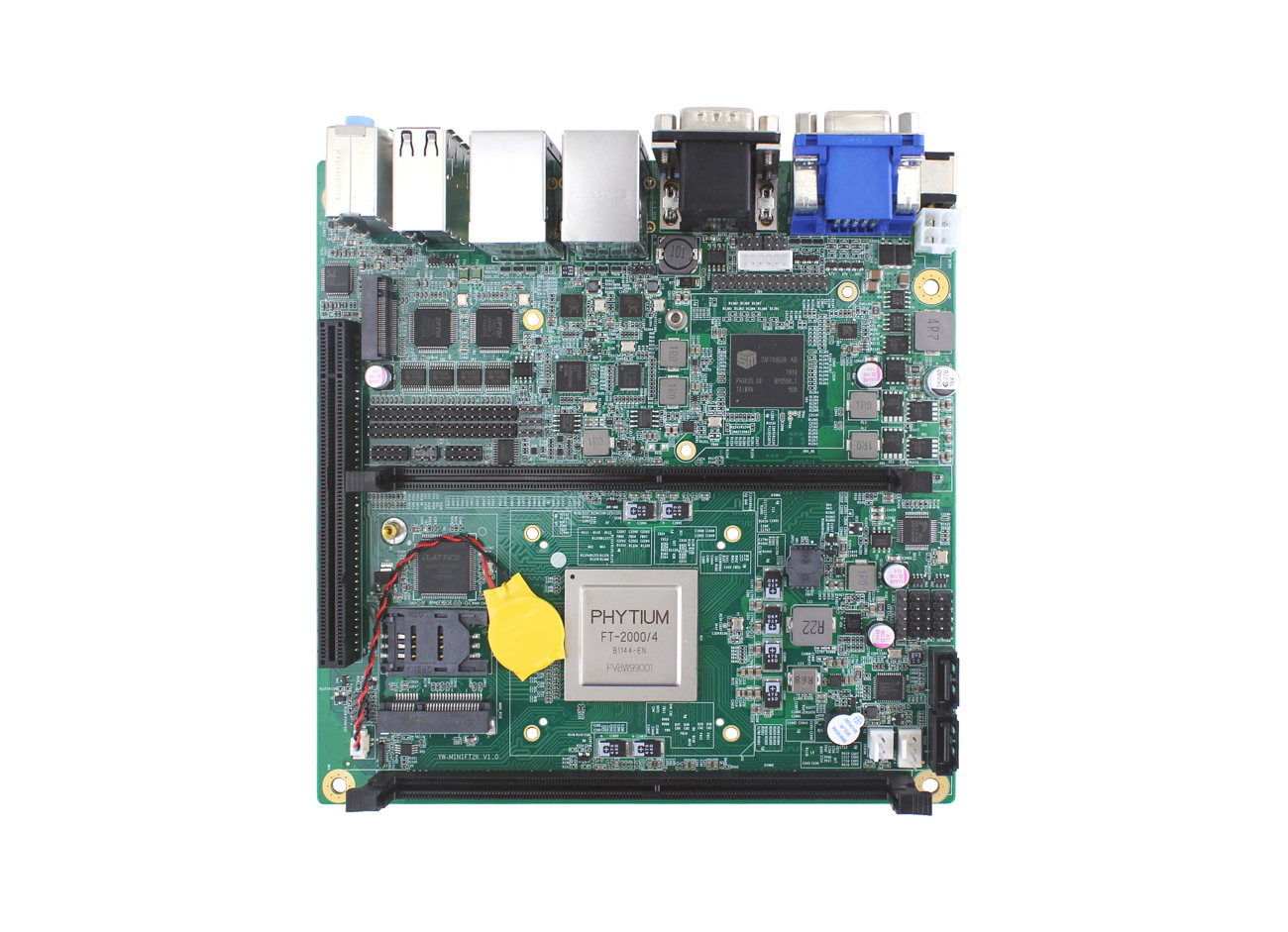 新品发布|基于飞腾FT-2000/4四核处理器的MINI-ITX工业主板